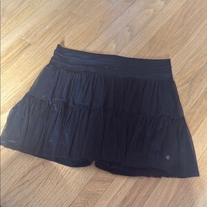 Pop Flex pirouette Black Tiered Skirt